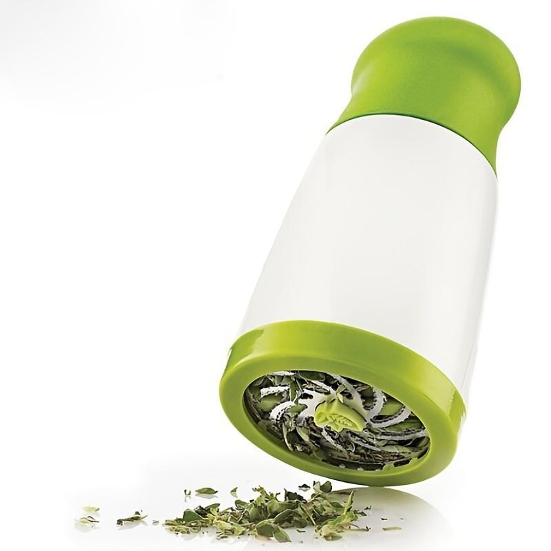 Kitchen Gadgets Vegetable Chopper - Manual Herb Grinder Spice Mill Parsley