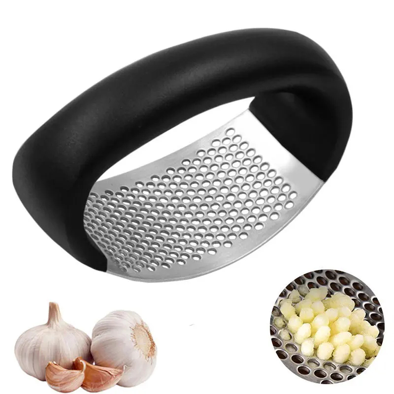 Kitchen Gadgets Vegetable Chopper - 1-6Pcs Stainless Steel Garlic Press Crusher