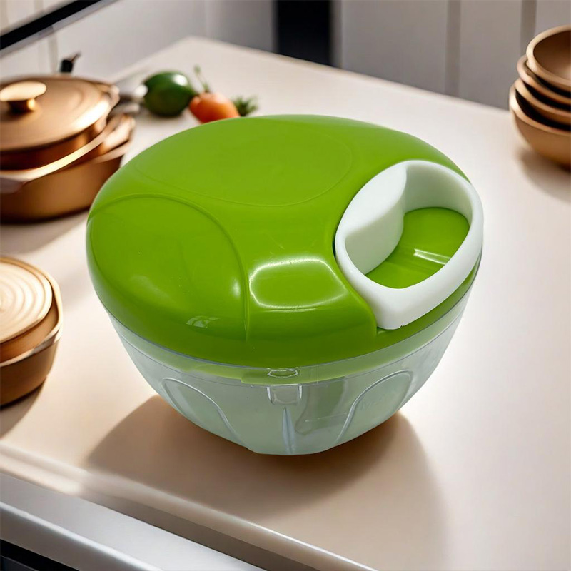 Kitchen Gadgets Vegetable Chopper - 1PC Pull String Manual Food Chopper,