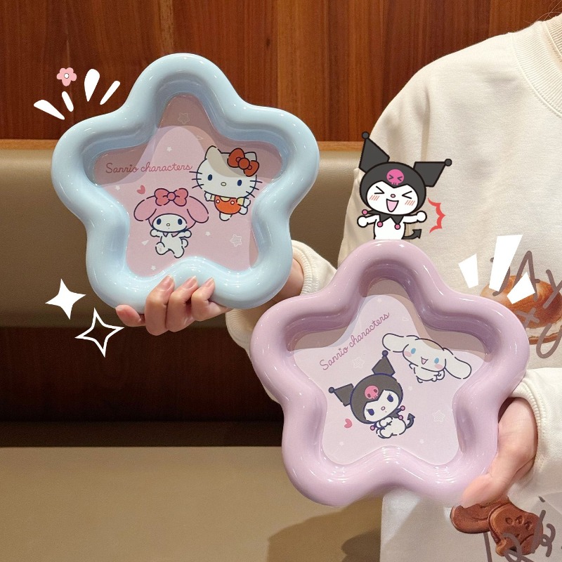 Kitchen Gadgets Set - Cartoon Cat Print Ceramic Dinnerware Set