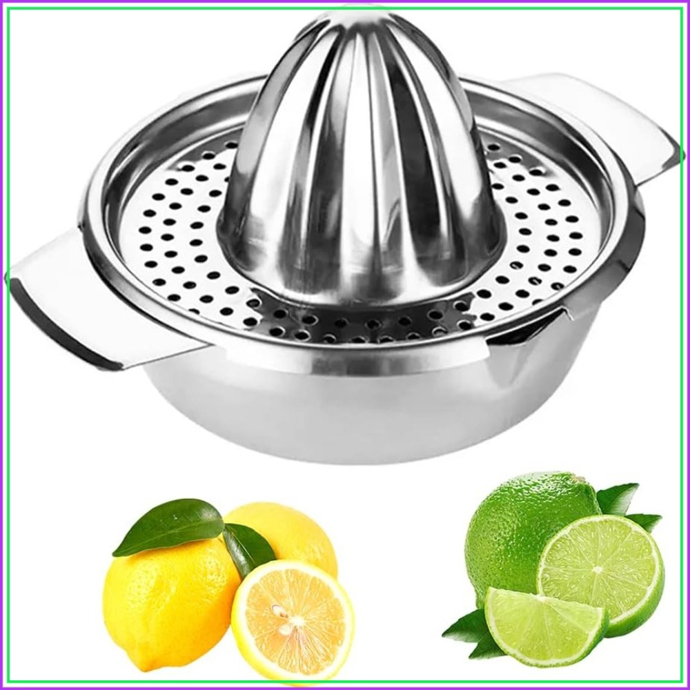 Citrus Lemon Squeezer - Stainless Steel Citrus Juicer Hand Squeezer
