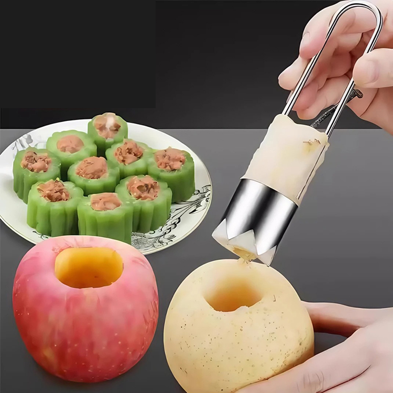 Stainless Steel Fruit Core Rem - Kitchen Gadgets In 评论和价格