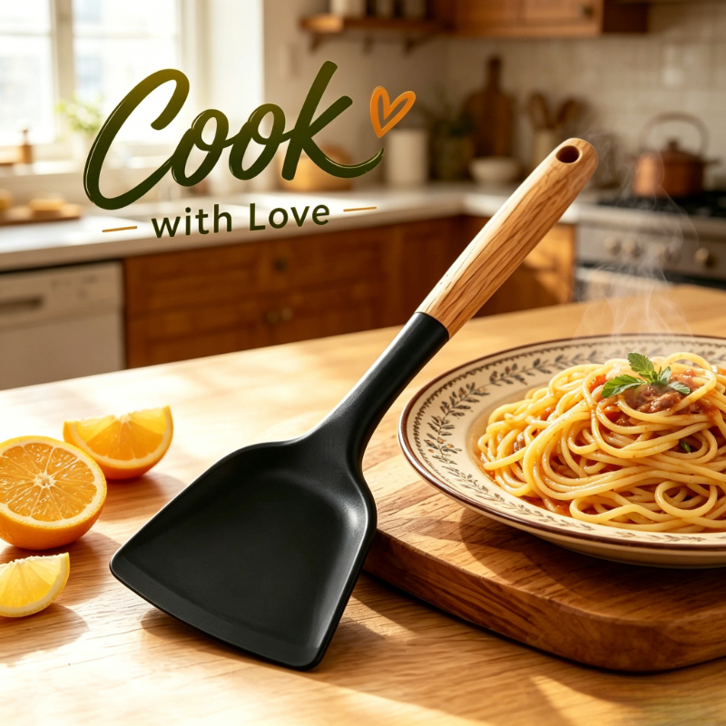 Black Silicone Kitchen Tools 1 - Kitchen Gadgets Set 评论和价格
