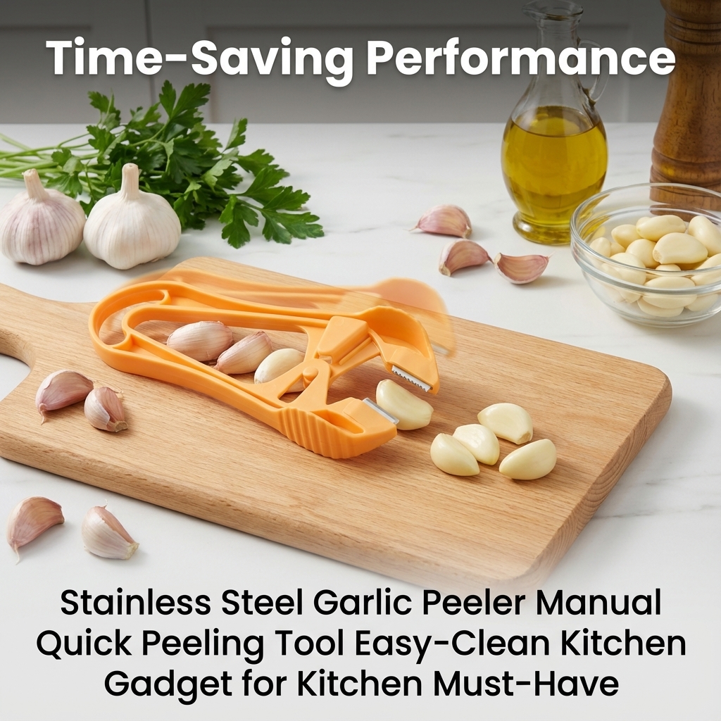 Stainless Steel Garlic Peeler  - Kitchen Gadgets You Must Have 评论和价格