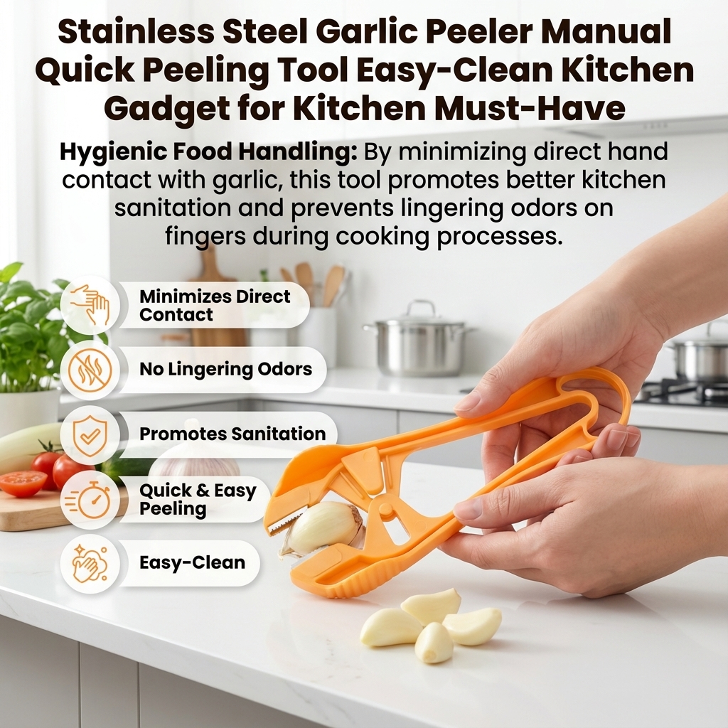 Stainless Steel Garlic Peeler  - Kitchen Gadgets You Must Have 评论和价格