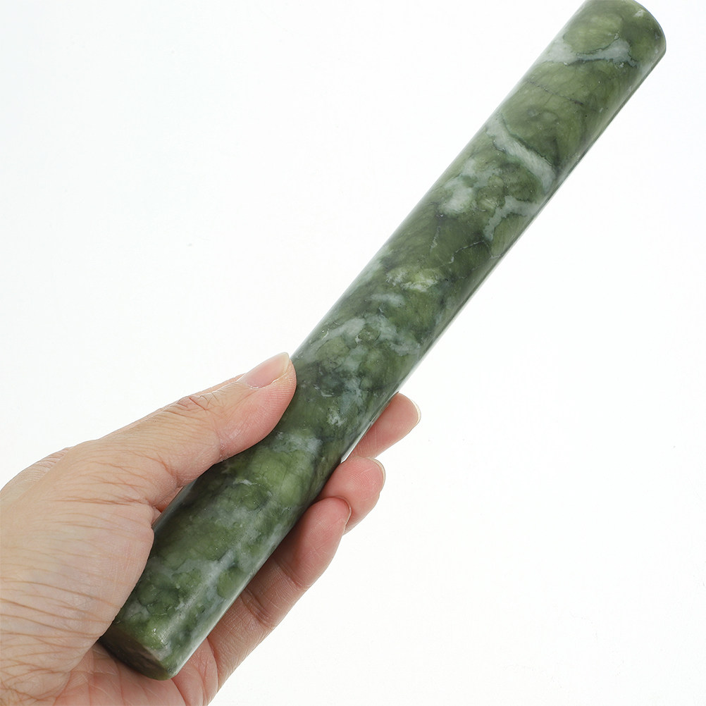 2Pcs Natural Stone Rolling Pin - Pizza Stone Baking 评论和价格