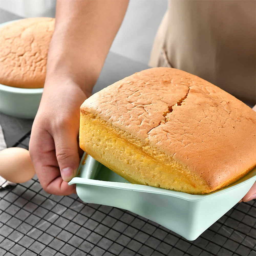 1/4Pcs Silicone Square Cake Mo - Kitchen Gadgets Deals 评论和价格