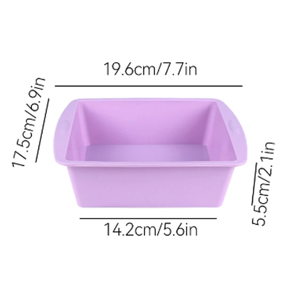 1/4Pcs Silicone Square Cake Mo - Kitchen Gadgets Deals 评论和价格