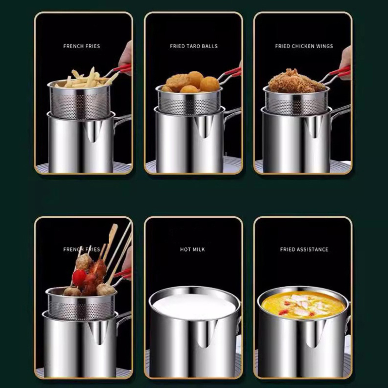 304 Stainless Steel Deep Fryer - Kitchen Gadgets And Accessories 评论和价格