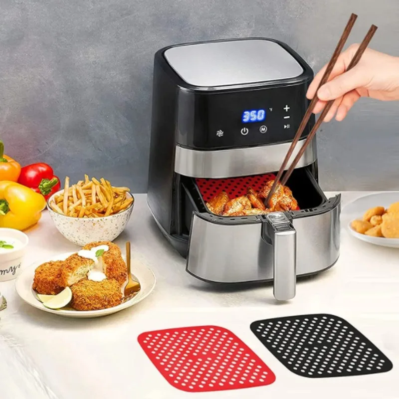 Air Fryer Liner Food Grade Reu - Silicone Steamer Basket 评论和价格