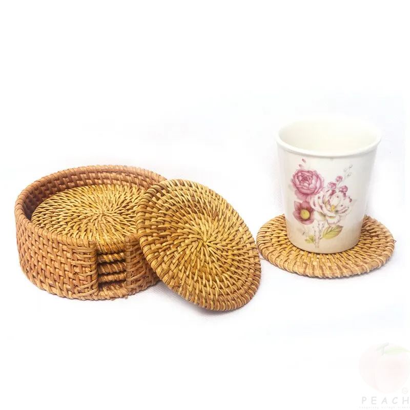 6Pcs Drink Coasters Set For Ku - Kitchen Gadgets Set 评论和价格