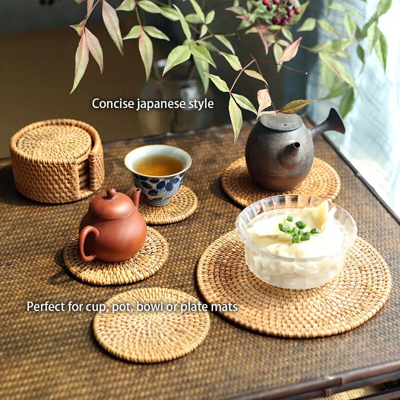 6Pcs Drink Coasters Set For Ku - Kitchen Gadgets Set 评论和价格
