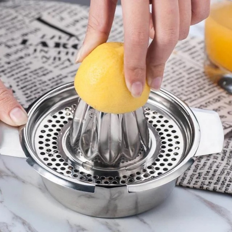 Manual Stainless Steel Lemon O - Citrus Lemon Squeezer 评论和价格