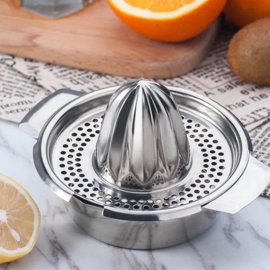 Manual Stainless Steel Lemon O - Citrus Lemon Squeezer 评论和价格