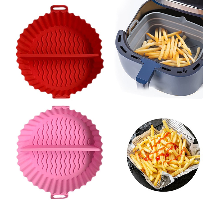 Divide Silicone Air Fryers Ove - Silicone Steamer Basket 评论和价格