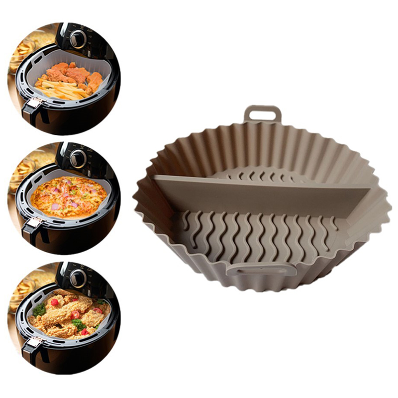 Divide Silicone Air Fryers Ove - Silicone Steamer Basket 评论和价格