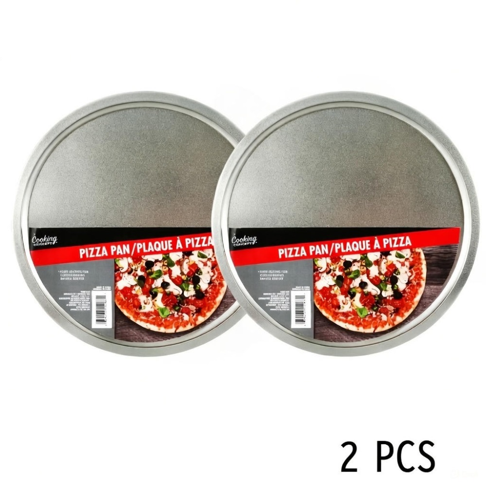 2 Pcs Of 12-Inch Round Nonstic - Pizza Stone Baking 评论和价格