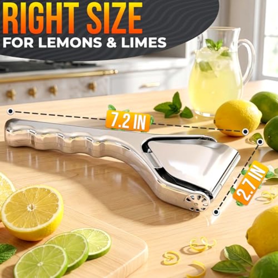 Lemon Squeezer Stainless Steel - Citrus Lemon Squeezer 评论和价格