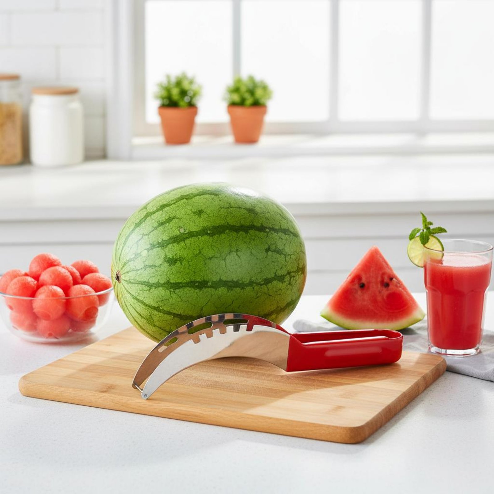 Watermelon Cube Cutter Food Gr - Kitchen Gadgets In 评论和价格