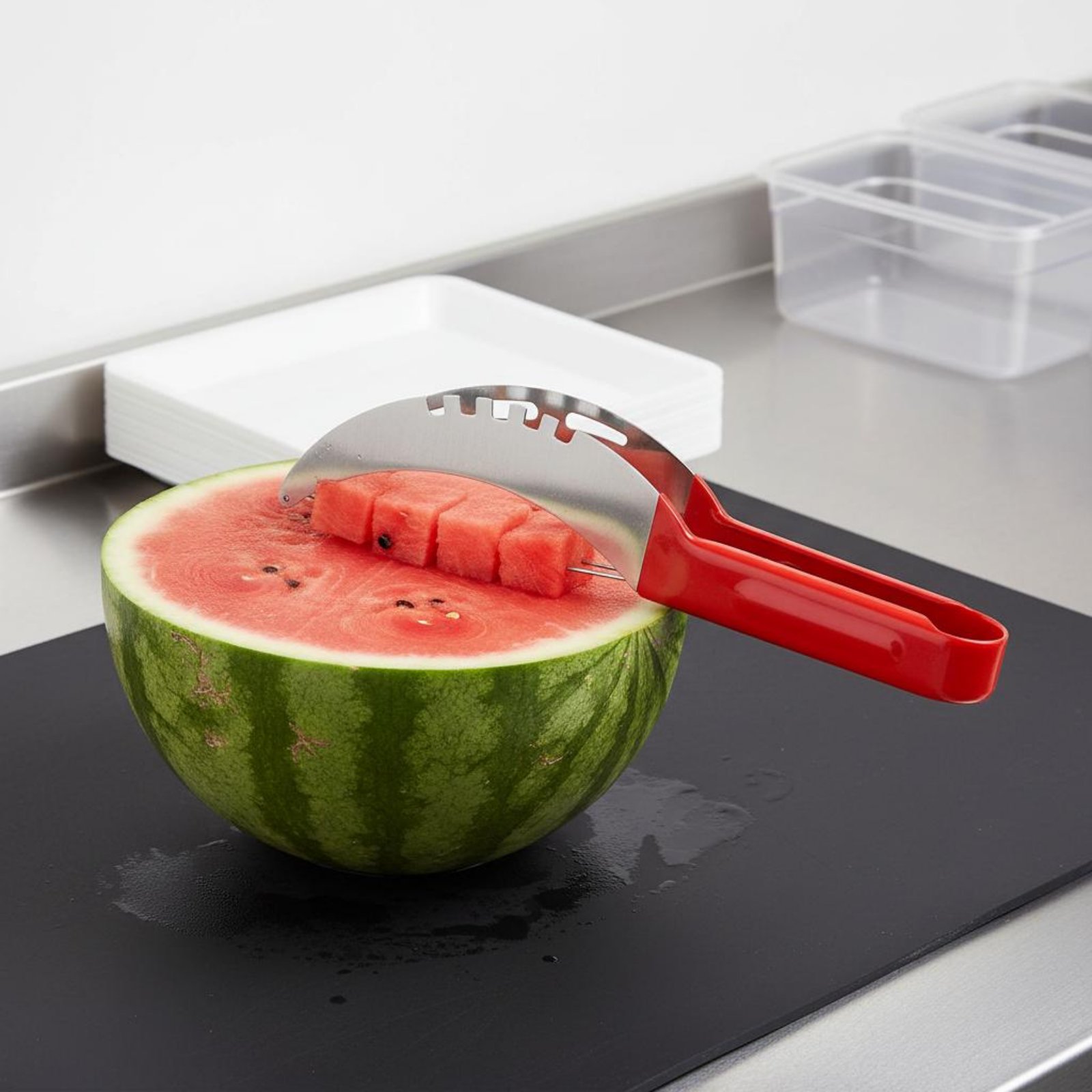 Watermelon Cube Cutter Food Gr - Kitchen Gadgets In 评论和价格