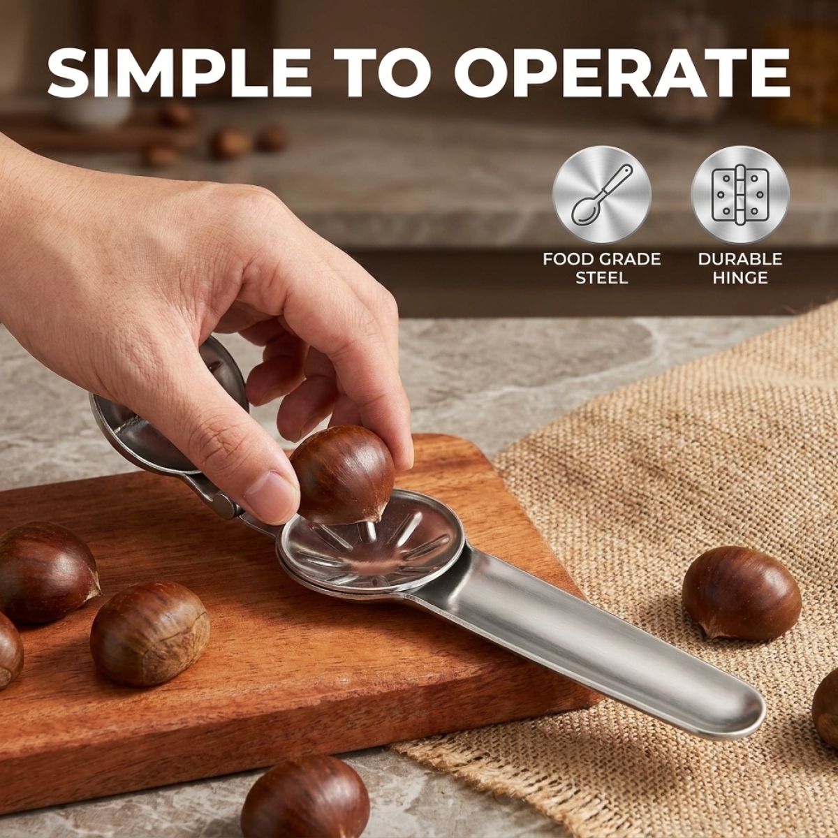 Chestnut Opener–Premium Stainl - Kitchen Gadgets You Must Have 评论和价格