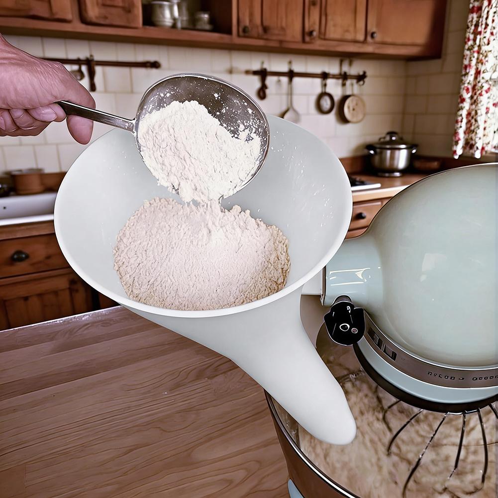 Mixer Flour Funnel for 5 Quart - Kitchen Gadgets Mixer 评论和价格