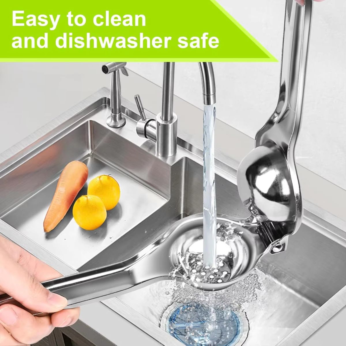 Stainless Steel Lemon Squeezer - Citrus Lemon Squeezer 评论和价格