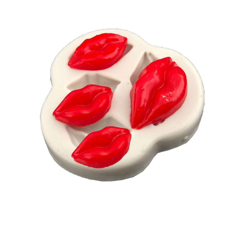Sexy Lips Silicone Mold Fondan - Kitchen Gadgets For Cooking 评论和价格