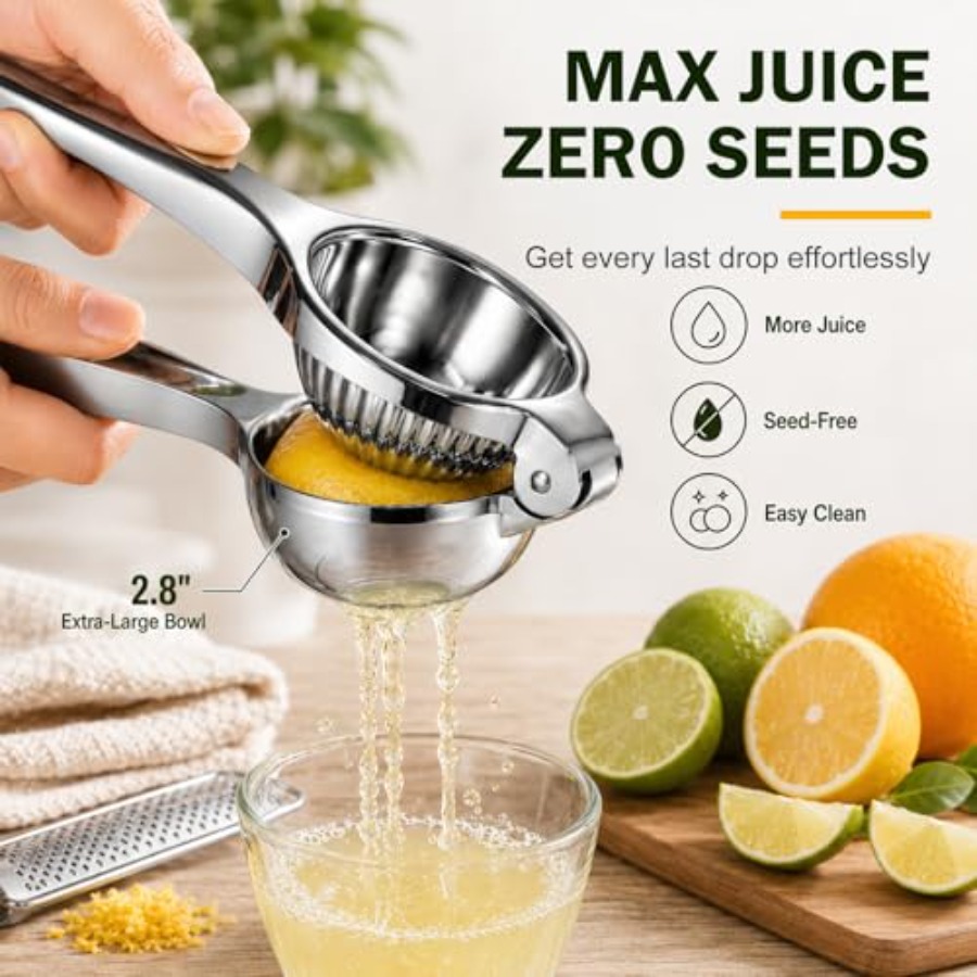 Lemon Squeezer Zester Set, Lar - Citrus Lemon Squeezer 评论和价格