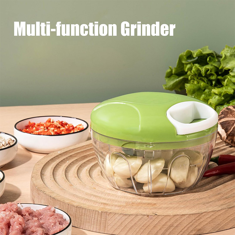 1PC Pull String Manual Food Ch - Kitchen Gadgets Vegetable Chopper 评论和价格