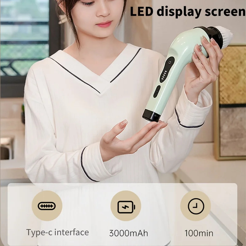9-in-1 Electric Cleaning Brush - Kitchen Gadgets For Cooking 评论和价格