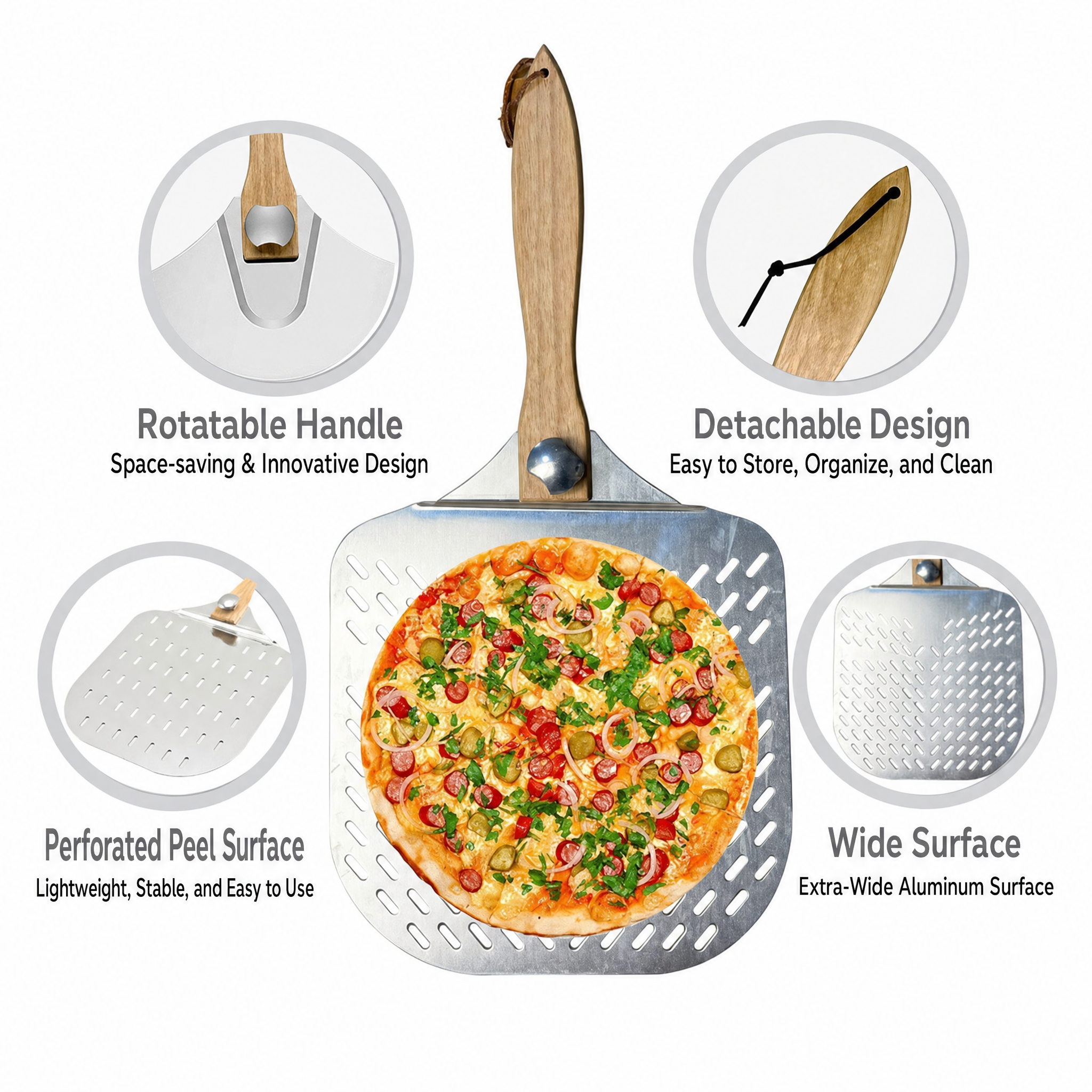 Baking Tool Perforated Pizza w - Pizza Stone Baking 评论和价格