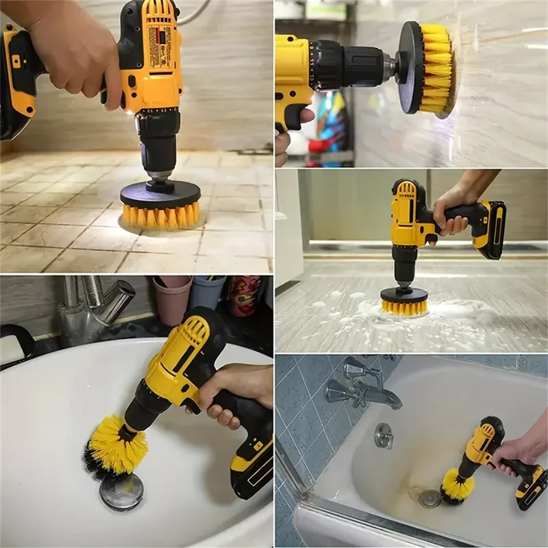 3 Pcs/Set Power Drill Brush Se - Kitchen Gadgets Set 评论和价格