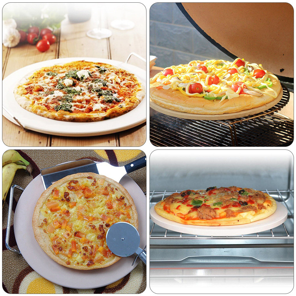 1Pcs Heat Resistant Pizza Ston - Pizza Stone Baking 评论和价格