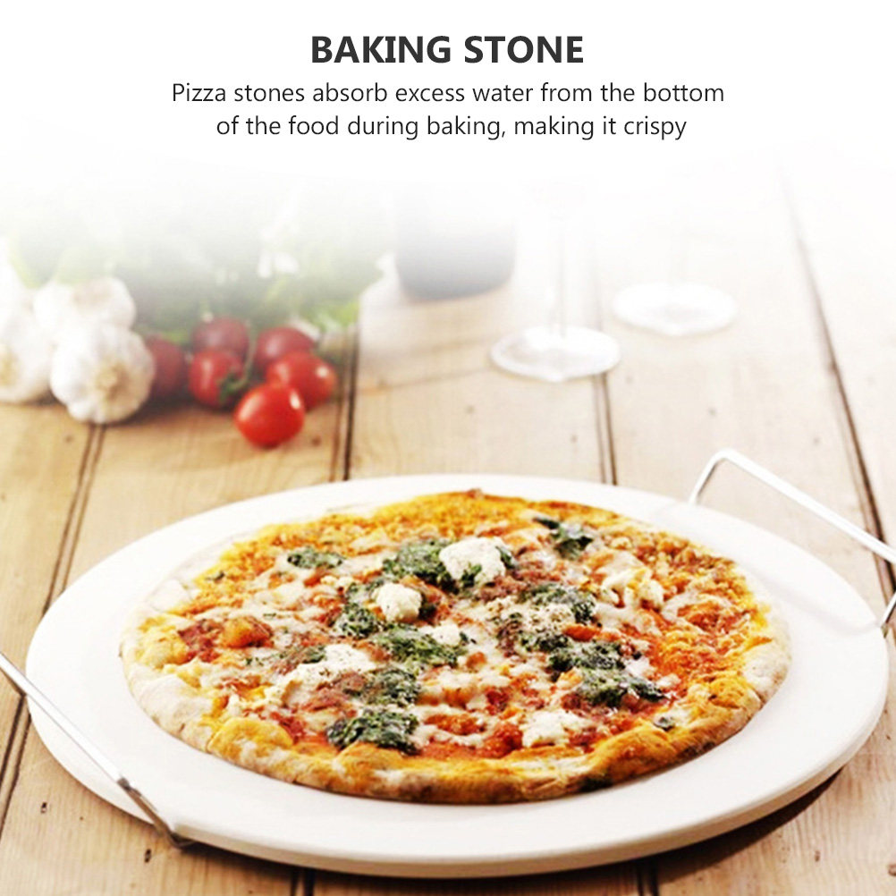 1Pcs Heat Resistant Pizza Ston - Pizza Stone Baking 评论和价格