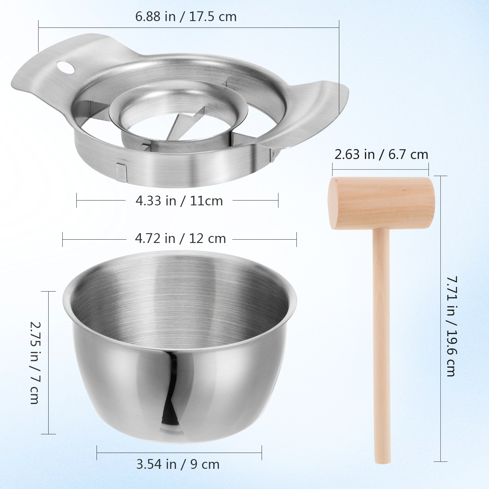1 set 1 Set Stainless Steel Po - Kitchen Gadgets Set 评论和价格