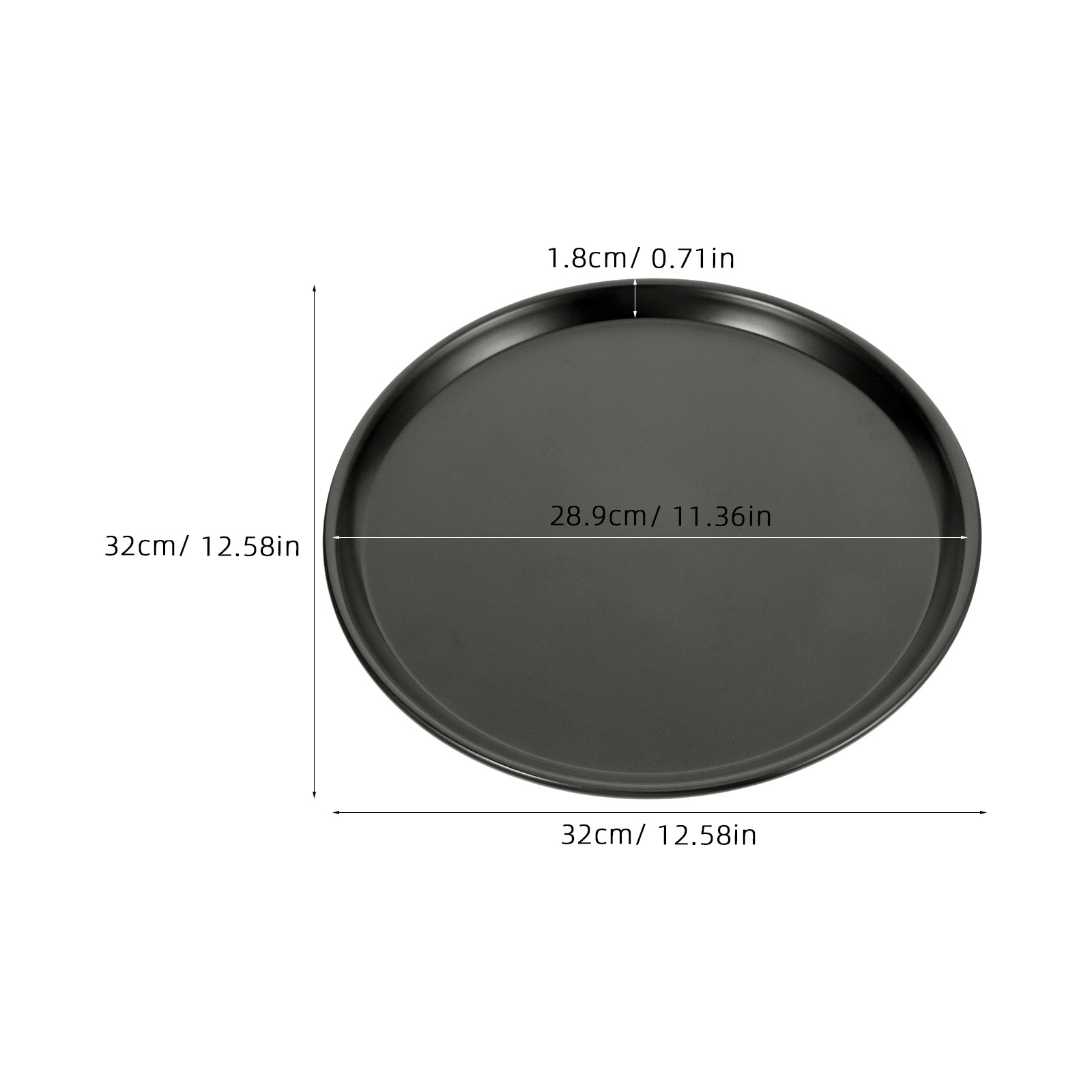 Non-Stick Oven Pizza Pan Round - Pizza Stone Baking 评论和价格