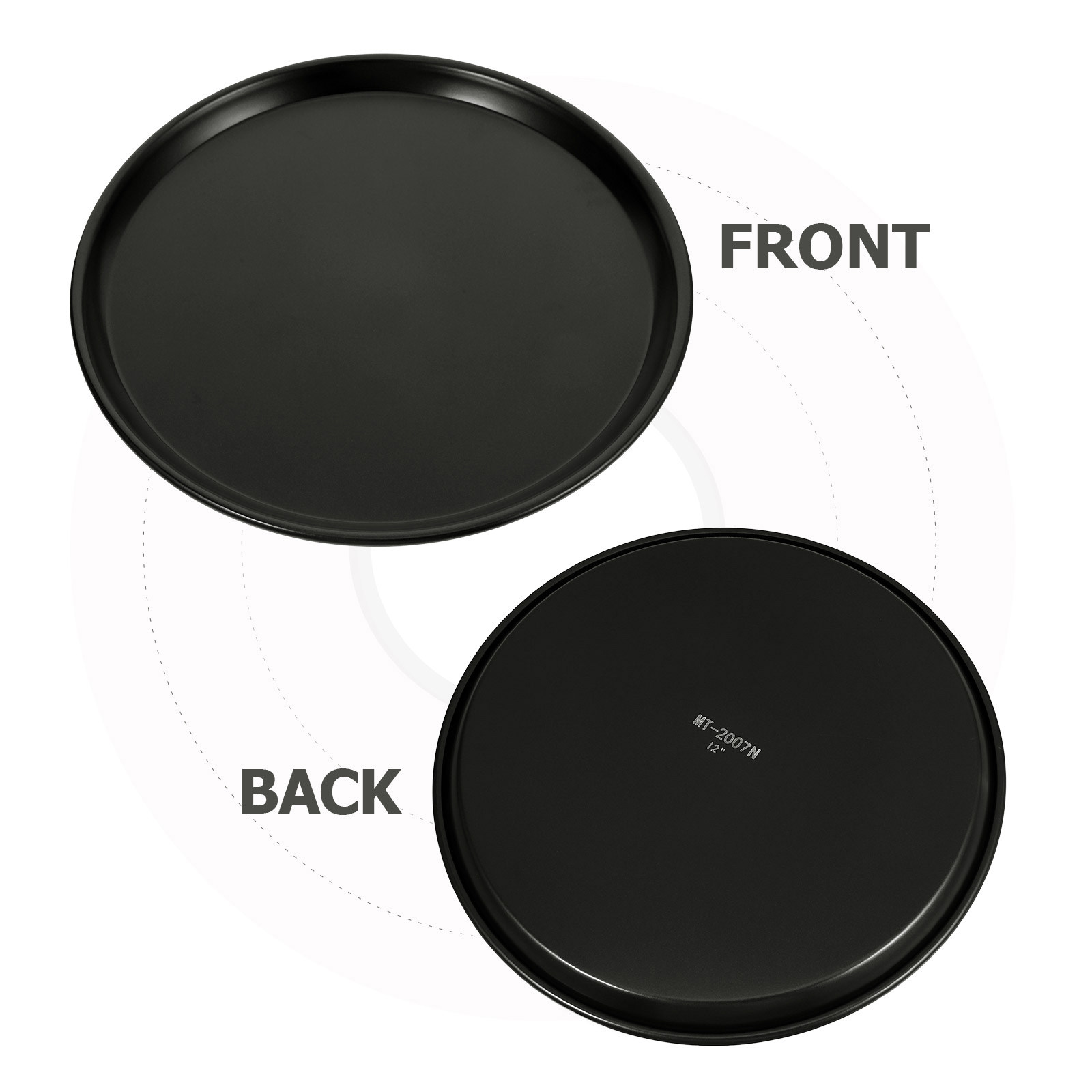 Non-Stick Oven Pizza Pan Round - Pizza Stone Baking 评论和价格