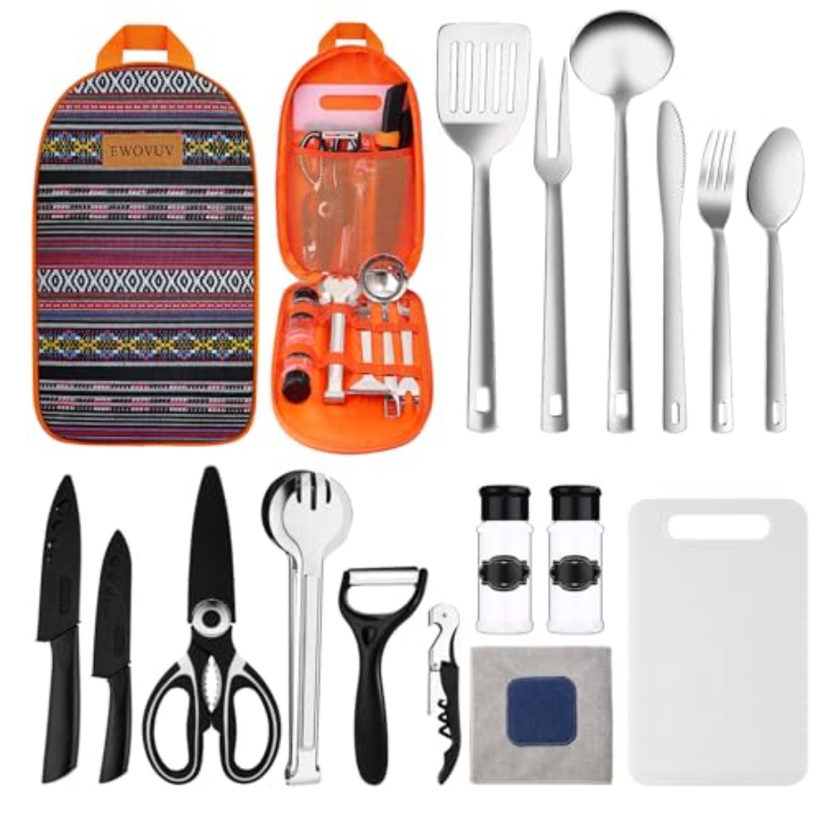 Camping Cooking Utensils Set-  - Kitchen Gadgets You Must Have 评论和价格