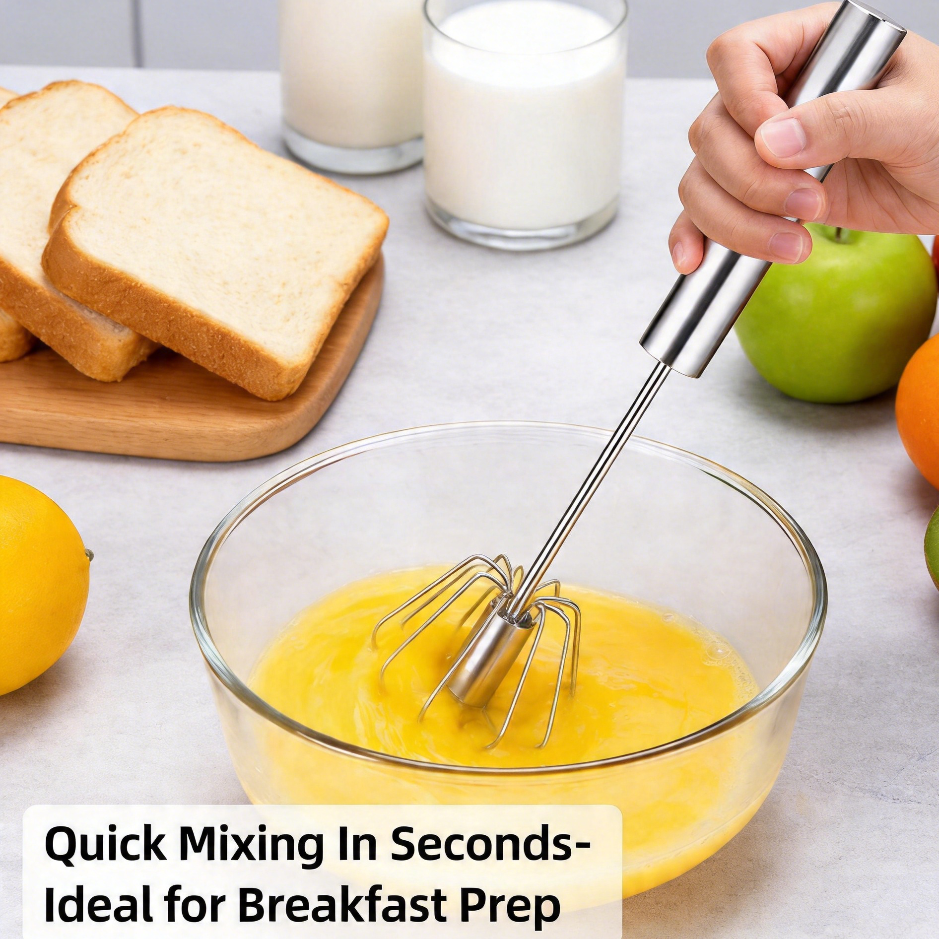 Stainless Steel Egg-Beater Dur - Kitchen Gadgets Mixer 评论和价格