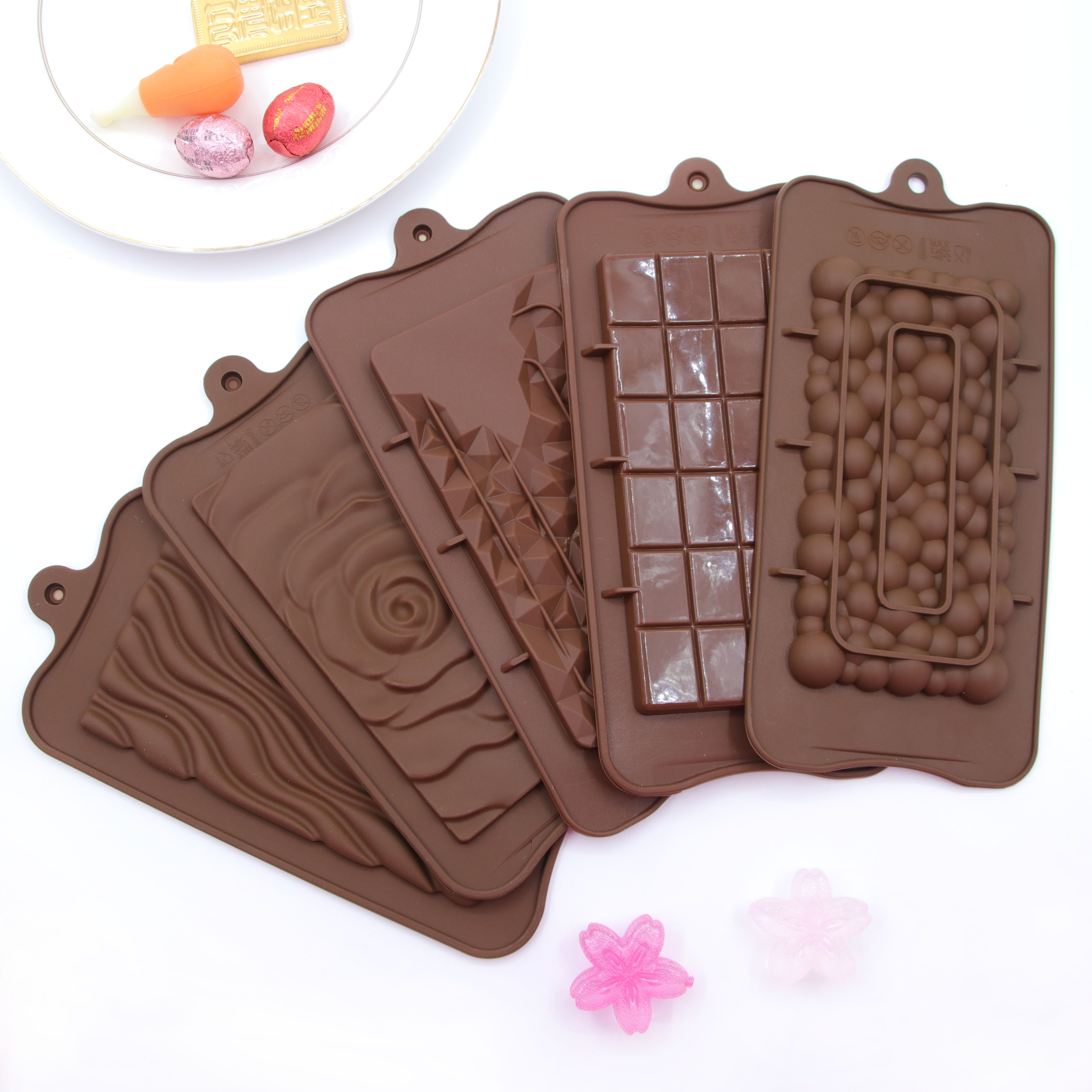 1pc Chocolate Mold 3D Silicone - Kitchen Gadgets Deals 评论和价格