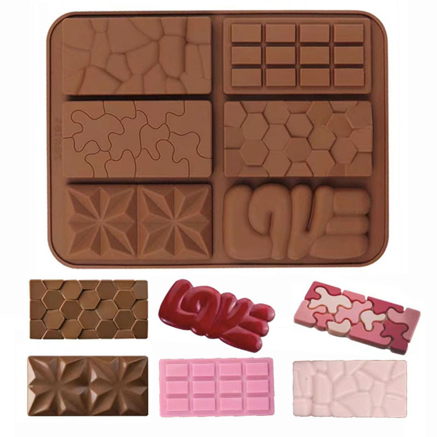 1pc Chocolate Mold 3D Silicone - Kitchen Gadgets Deals 评论和价格