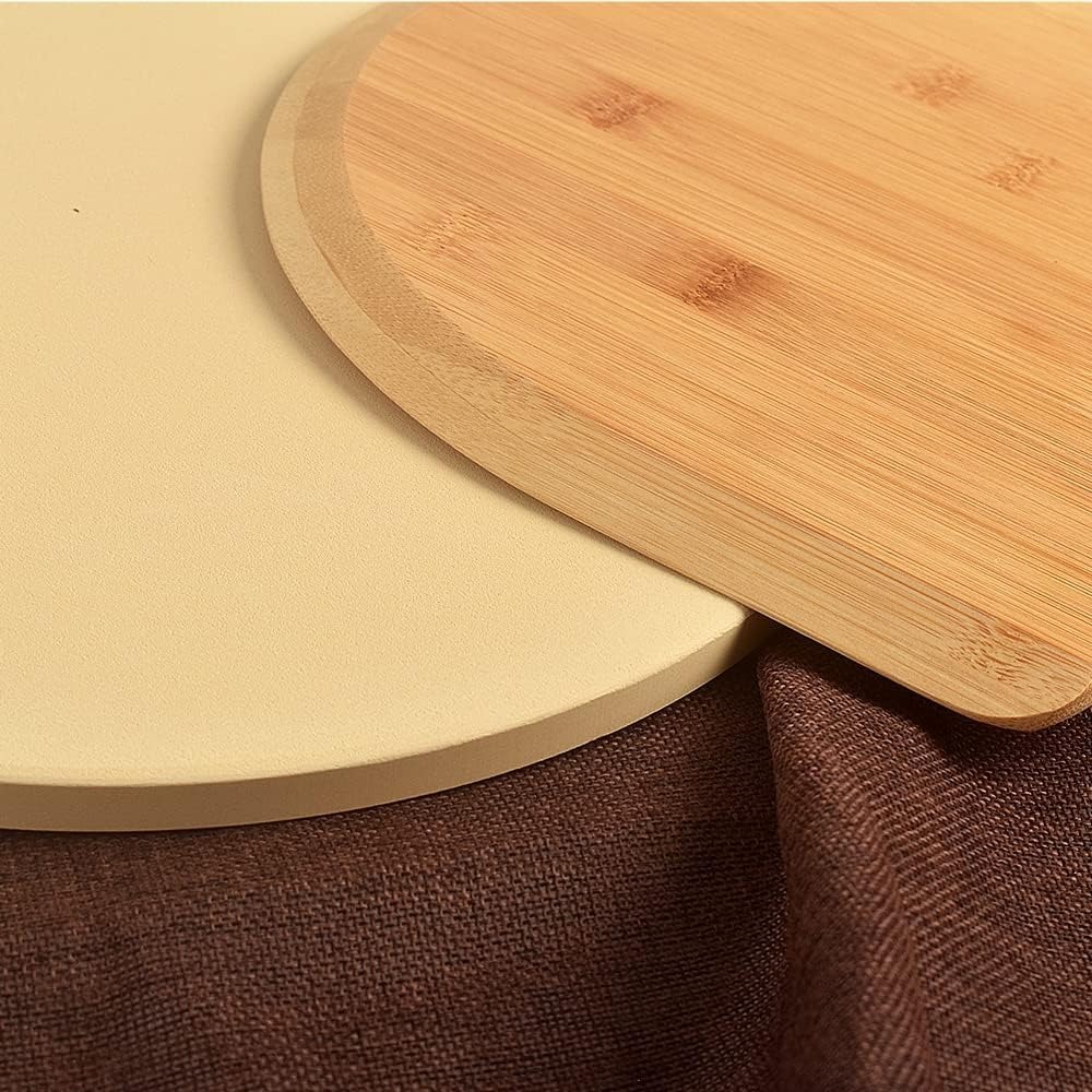 HomEdge Pizza Stone Set, Heavy - Pizza Stone Baking 评论和价格