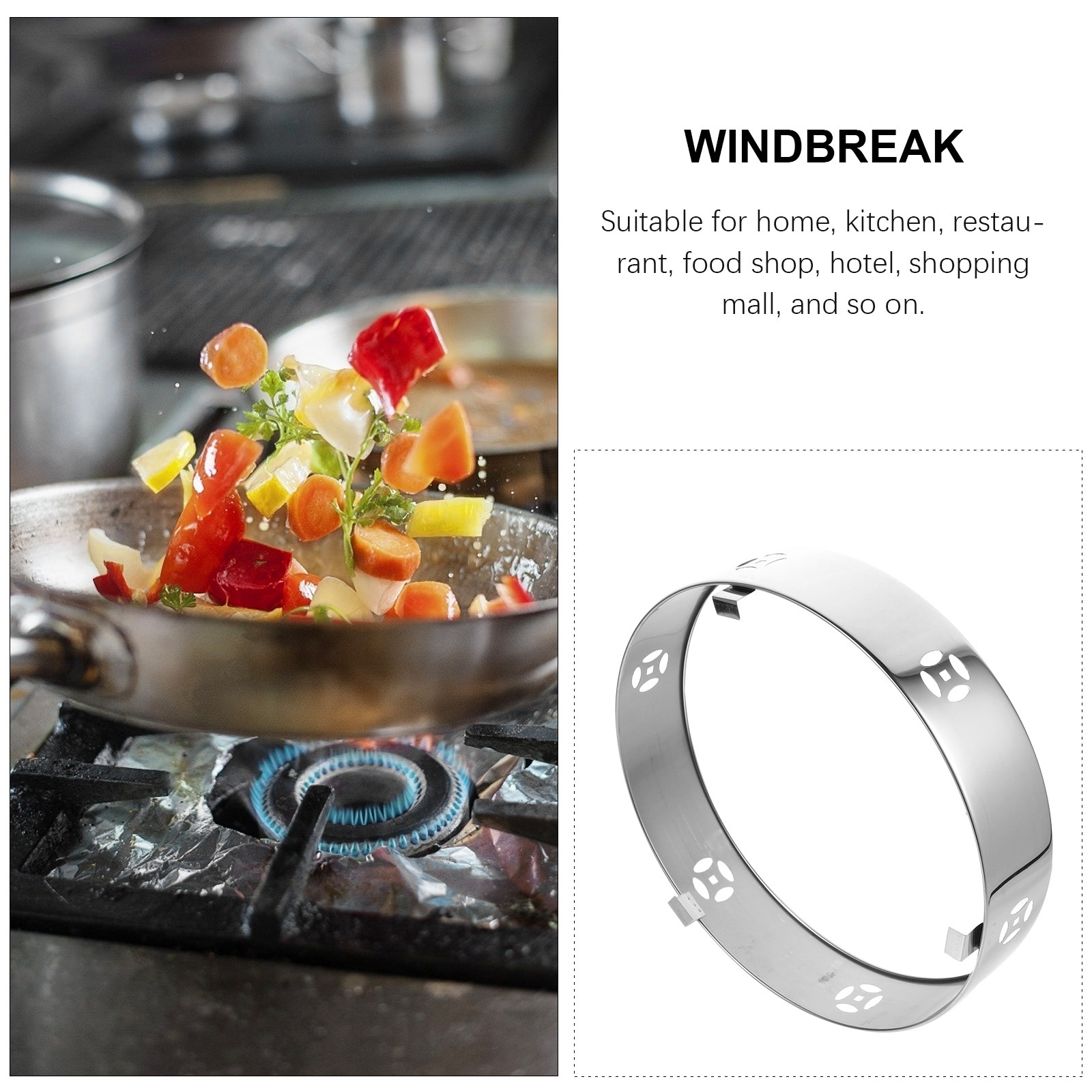 1Pcs Stove Windshield Gather F - Kitchen Gadgets In 评论和价格