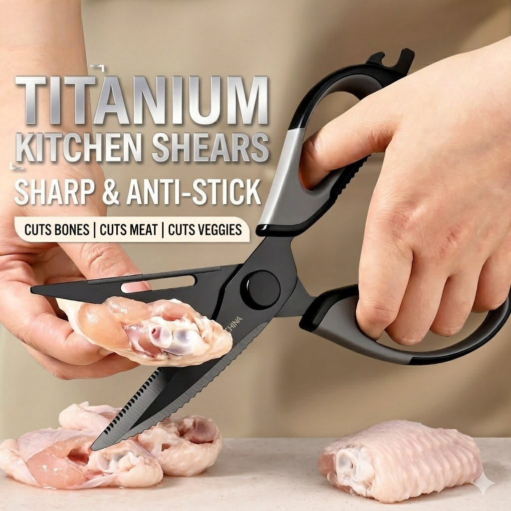 Kitchen scissors Titanium Chic - Kitchen Gadgets Deals 评论和价格