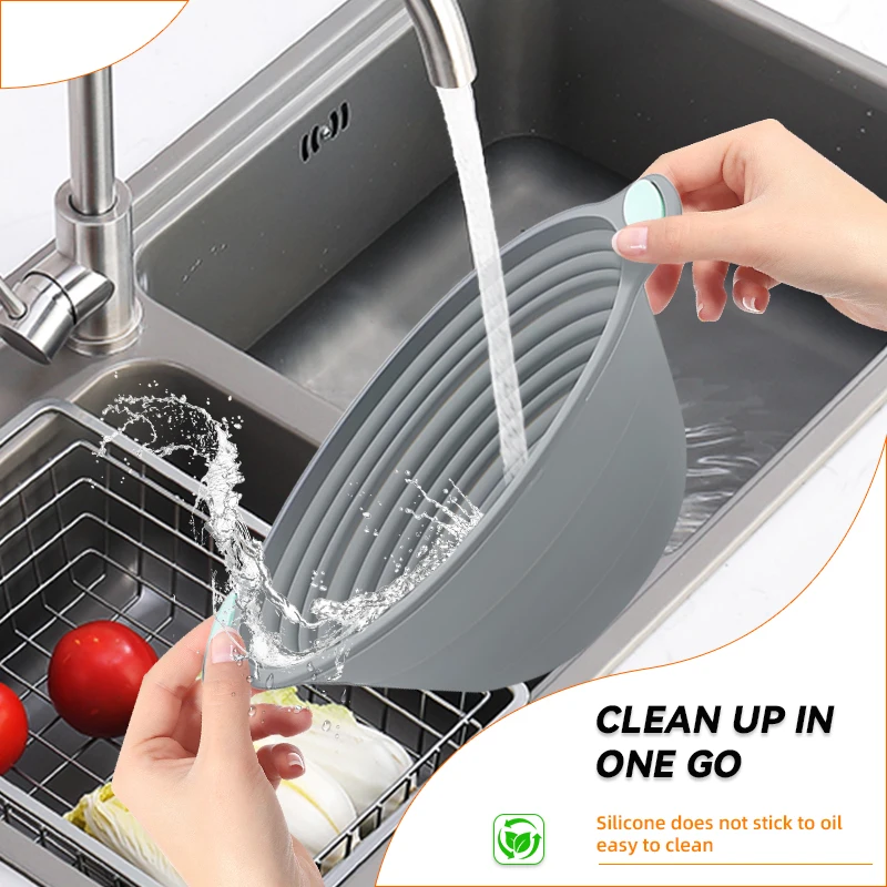 1PC Silicone Foldable Banneton - Kitchen Gadgets And Accessories 评论和价格
