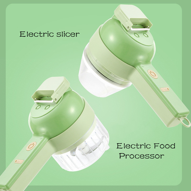 4In1 Electric Vegetable Cutter - Kitchen Gadgets Machine 评论和价格