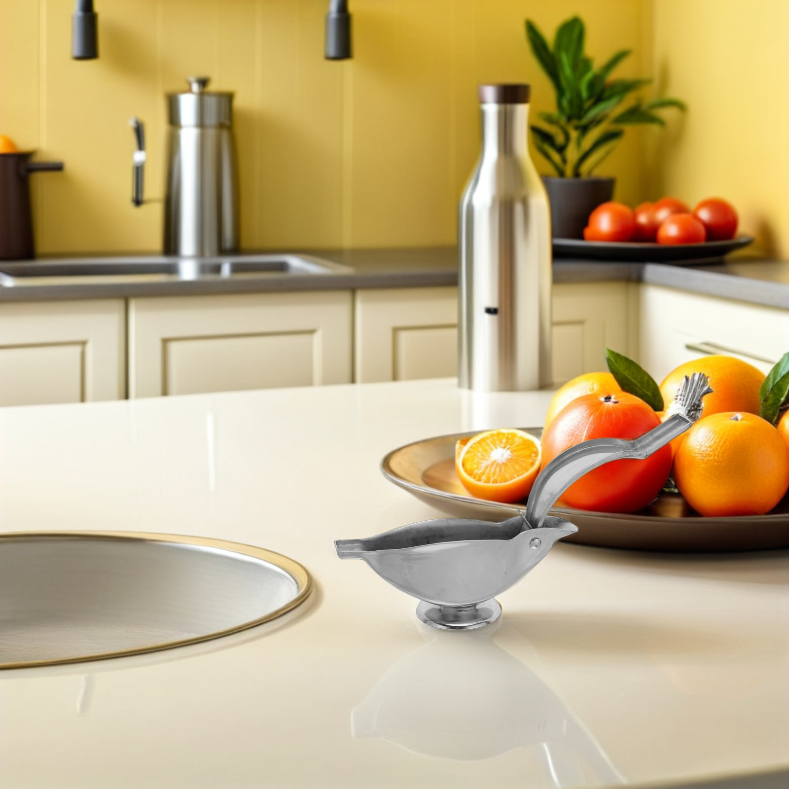 Stainless Steel Manual Citrus  - Citrus Lemon Squeezer 评论和价格