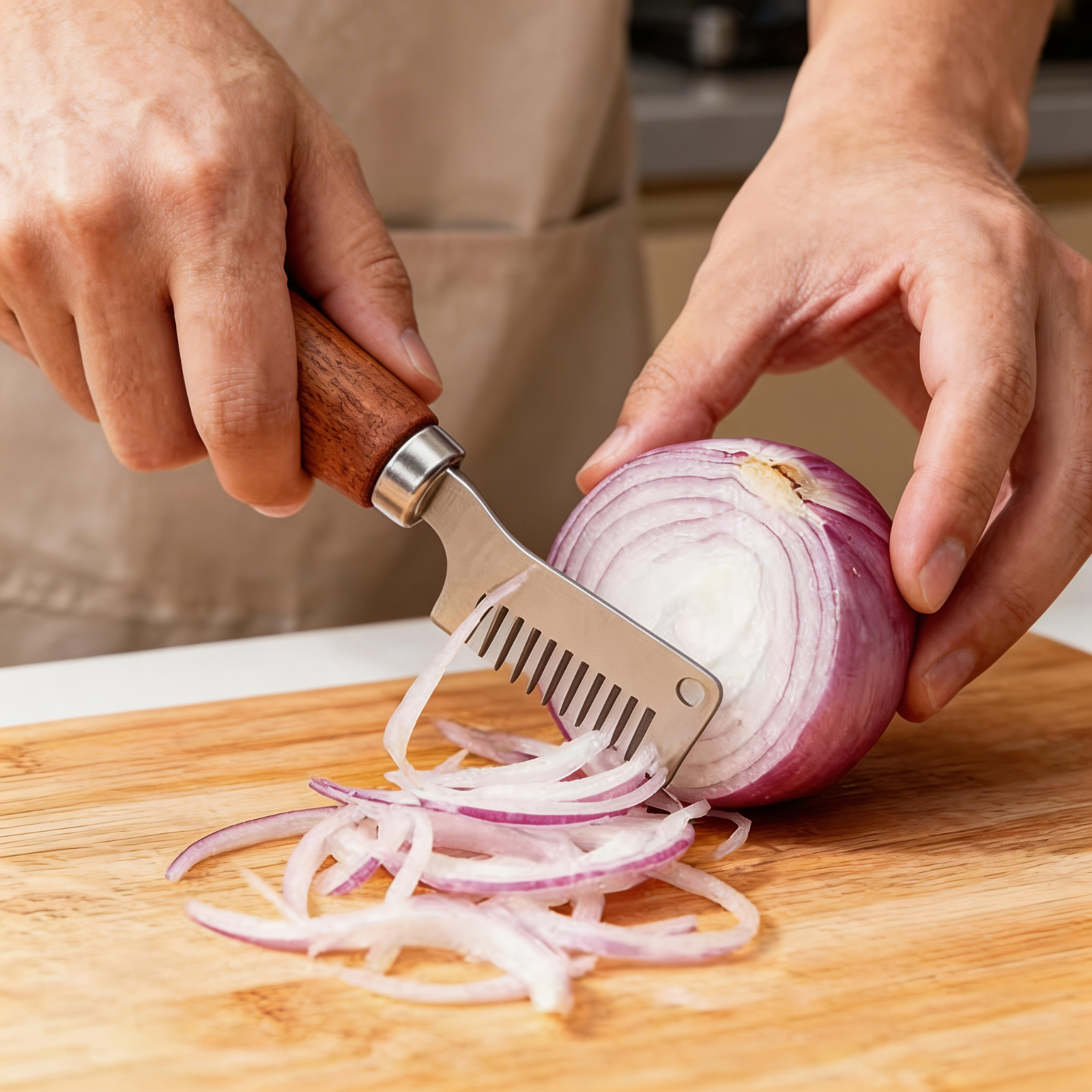 Stainless Steel Green Onion Sl - Kitchen Gadgets Vegetable Chopper 评论和价格