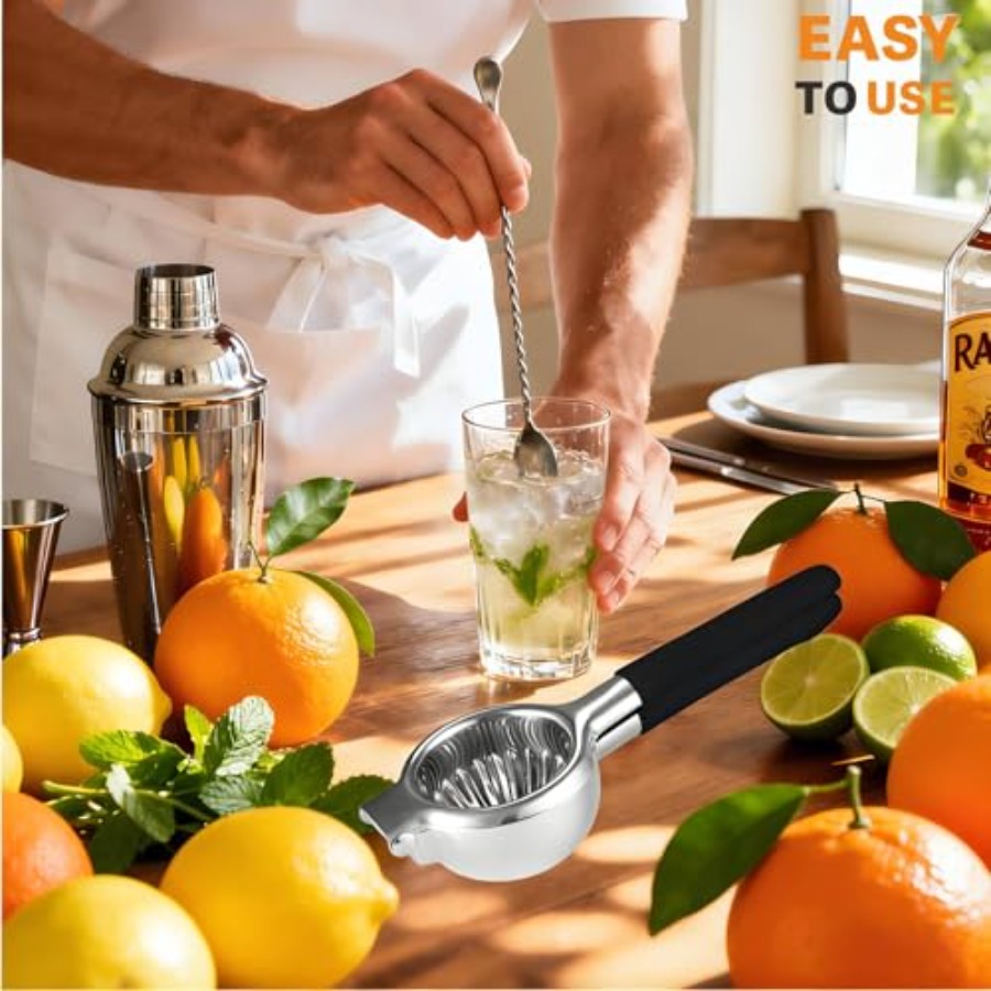 Stainless Steel Lemon Squeezer - Citrus Lemon Squeezer 评论和价格